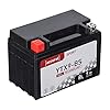 Accurat motorfietsaccu YTX9-BS 9Ah 130A 12V gel-technologie startaccu in OEM-kwaliteit cyclusvast veilig opbergbaar…