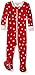 Hatley Baby Girls' Organic Cotton Footed Sleepers