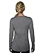 Woolx Womens Remi Lightweight & Breathable Merino Wool Long Sleeve Tee, Shadow Grey, Medium