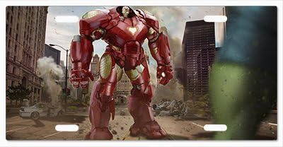 IRON MAN HULKBUSTER HULK AVENGERS Vanity License Plate