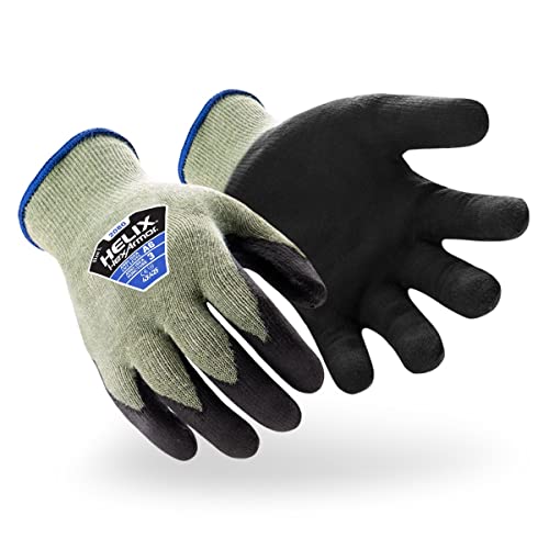 HexArmor Cut-Resistant Puncture-Resistant Nitrile Palm Knit Work Gloves | Helix® 2080 | X-Large at Amazon