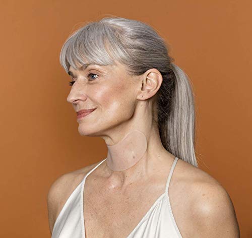 NEW on Amazon USA! BESTSELLER in Germany! Silicone care Neck Pad to eliminate and prevent neck wrinkles!