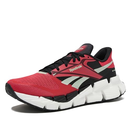 Reebok Herren Floatzig 1 Sneaker, Rot/Grau/Weiß, 42.5 EU