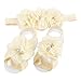 Roewell® 4 Sets of Baby's Headbands/Hair Bows and Barefoot Flower Feet Accessories (set3)