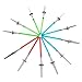 12 pcs Lightsaber Star Wars Birthday Party Cupcake Toppers Party Decorations