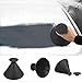 Magic Ice Scraper - Car Windshield Snow Removal Wiper - Snow Removal Funnel Tool - Cone-Shaped Windshield Ice Shovel -Snow Remover Deicer - Round Deicing Scraping Tool