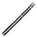 CIVO Watch Bands NATO Premium Ballistic Nylon Watch Strap Stainless Steel Buckle 18mm 20mm 22mm (Dark Grey/Ivory, 18mm)
