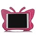 Ipad 2 3 4 Case,ER CHEN Kids Light Weight Cute Butterfly Design Shock Proof EVA Foam Series Case for Ipad 2/3/4(Rose)