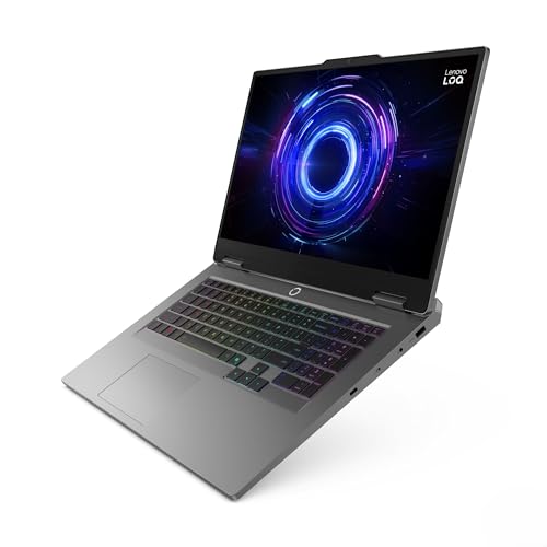 Lenovo LOQ Gaming AI Laptop | 17.3" Full HD 165Hz Display | NVIDIA GeForce RTX 5070 | Intel Core i7-14700HX | 16GB RAM | 1TB SSD | Win11 | QWERTZ | 24-Zonen-RGB-Tastatur | Grau | 3 Monate GamePass 3
