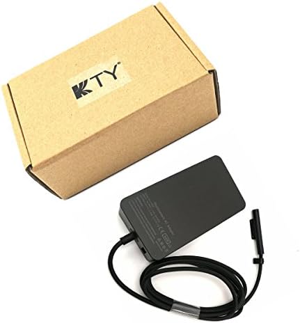 KTY Co. Ltd NEW Surface Pro 44W 15V 2.58A Power Supply for Microsoft Surface Pro (2017) Surface Laptop Surface Pro 4 &amp; Surface Book with 1.7ft Power Cord