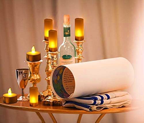 QSPORTPEAK LED Remote Control Rechargeable Tea Lights,12pcs flameless Candles USB,Restaurant Rechargeable Candle Lights with Charging Station,Suit for Christmas,Party,Wedding - Image 4