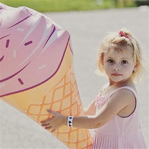 Diligencer Inflatable Large Ice Cream Pool Floating Ring for Baby Kids Adults Fun Blow Up Summer Beach Swimming Pool Party