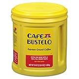 Cafe Bustelo dark roast,special for Espresso Coffee,36oz (36oz Tub)