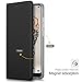 Huawei P20 Pro case, KuGi Huawei P20 Pro case, ultra-thin DD style PU Cover + TPU Back stand Case For Huawei P20 Pro smartphone(Black)