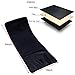 BCP Black Color Velvet Sofa Couch Chair Armrest Soft Caddy Organizer Holder for Remote Control, Cell Phone, Book, Pencil