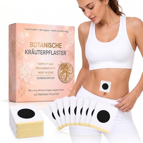 Slimming Plasters, Pack of 120 Slimming Plasters, Natural Herbal Extracts for Skin Tightening and Contouring, Gentle Use for Daily Wellbeing, Discreet Under Clothing