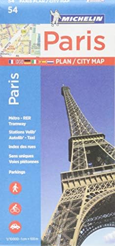 Paris - Michelin City Plan 54: City Plans (Michelin City Plans)
