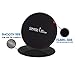 Sliding Discs, Gliding Discs,Smooth Exercise Core Sliders Reversible for use on Carpet or Hard Floors Abdominal Workout - Total Body Workout Equipment - Home Gym for Increased Stamina Burn Fat (Black)