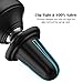 ICONFLANG Magnetic Car Holder Unique Magnetic Air Vent Mount, Compatible with Most Case and Cell Phone – with 2 Metal Plates