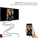 AoLiPlus HDMI Cable Compatible with Phone Pad to HDMI Cable, 1080P HDMI Adapter Connector Cable, Digital AV Adaptor Cord Compatible with Phone X/8/7/6 Plus to TV Projector Monitor - Black