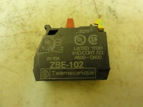 Telemecanique ZBE-102 Contactor, Black