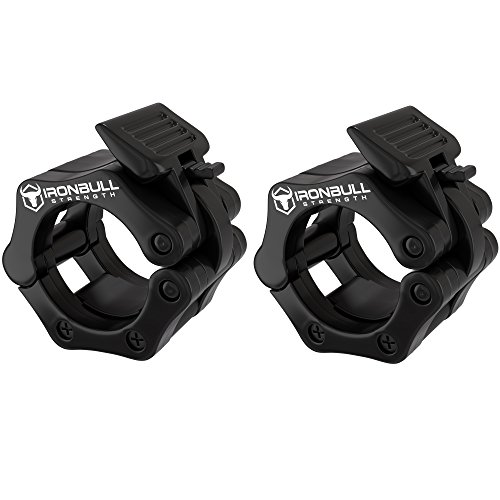Barbell collars (pair) – locking 2" olympic size…