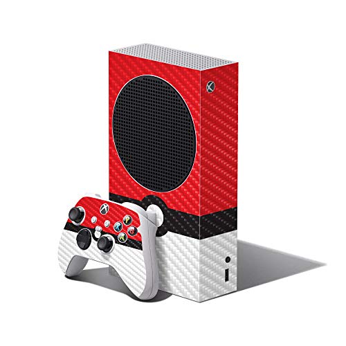 MIGHTY SKINS Carbon Fiber Skin Compatible with Xbox Series S Bundle - Battle Ba…