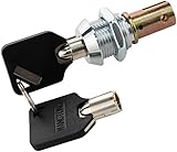 1 Set Toolbox Lock with Keys, Tubular Lock and Key