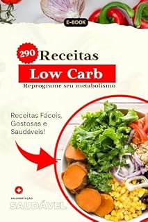 Livro 290 Receitas Low Carb