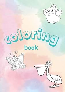 Livro Flying: Animai para colorir