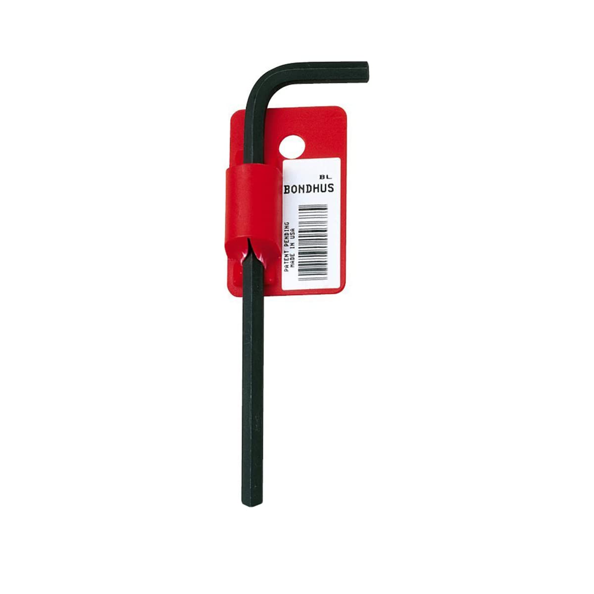 Bondhus HL4.5L BARCODED Hexagon Key, 4.5MM, 15962, PROTANIUM Precision HIGH Torque Steel