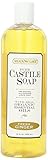 Shadow Lake Castile Soap Liquid, Fresh Ginger, 16-Ounce Bottles (Pack of 6)