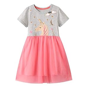 JinBei Jurk Meisjes Jurken Mouwloze Pailletten Kleding Kinderen Casual Leuke Tops Katoen Mesh Tule Zomer Chiffon…