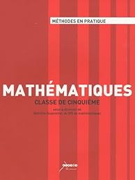 Mathématiques, classe de cinquième