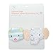 Manhattan Toy Playtime Plush Toy, Elephant & Bear Wrist Rattle