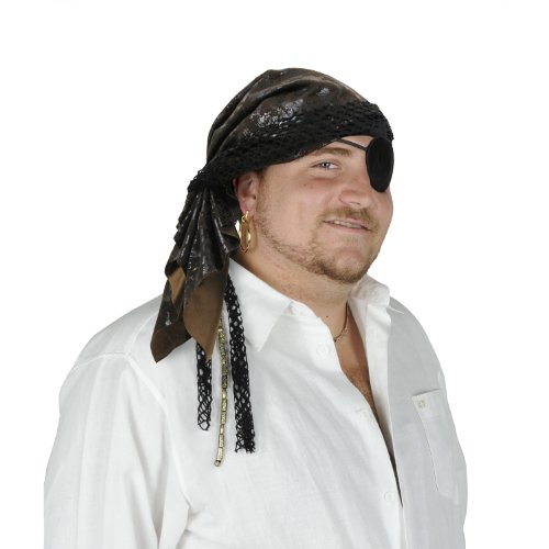 Deluxe Pirate Bandana Party Accessory (1 count) (1/Pkg)