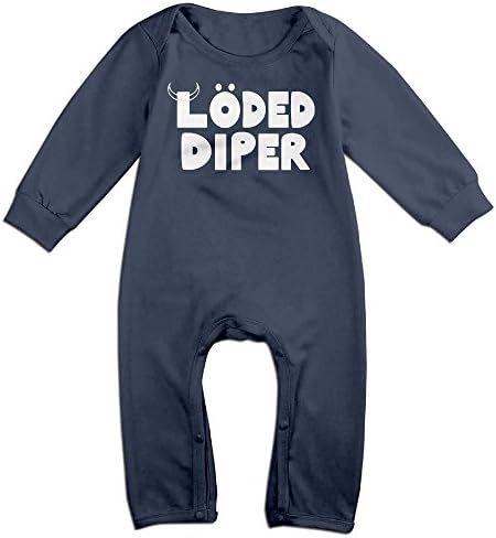 Diary Of A Wimpy Boy & Girl Long Sleeve Climbing Clothes Outfit Rompers Size 18 Months Navy Customize