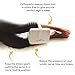Doctor Developed Knee Pillow for Side Sleepers - Memory Foam Leg Side Sleeper Pillow, Sciatica Pain & Back Pain Relief - Leg Pillow with Strap to Support Spine Alignment - Orthopedic Hip Pillow