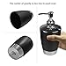 Black Bathroom Accessories Set Bath Toilet Brush Accessories Set with Trash Can,Toothbrush Holder and Soap Dispenser Set,Soap and Lotion Set,Tumbler Cup,Soap Dish,Toilet Brush Set-6 Pcs