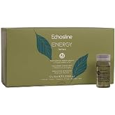 Echosline Therapy Vegan Energy Lotion for Anti Loss Hair Strengthening TRATTAMENTO ENERGIZZANTE CAPELLI DEBOL 12 Ampoules x 10 ml