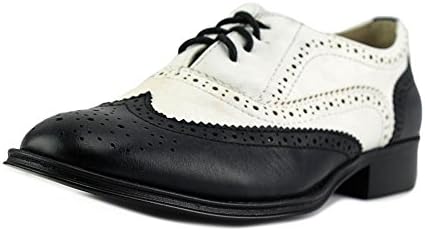 Wanted Angel Women US 7.5 Black Oxford