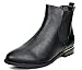 DREAM PAIRS CHESNEY Women's Stylish Elastic Side Panel Ankle Riding Chelsea Booties Shoes