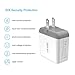 Vinsic USB Wall Charger with Quick Charger Foldable Plug for Galaxy S7/S6/Edge/Plus, Note 5/4, LG G5 V10, HTC 10 and More