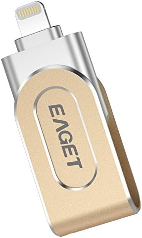 Soonbuy EAGET Flash Drive USB 3.0 32GB with Lightning Connector External Storage Memory Expansion iPhones,iPads &amp; Computers [Apple MFI Certified]