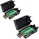Oiyagai HDMI Adapter HDMI Connector Solderless Free Welding Adaptor