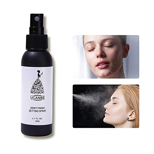 UCANBE Dewy Finish Setting Spray Makeup, Face Natural Long Lasting Make Up Set - 1.7 Fl Ounce