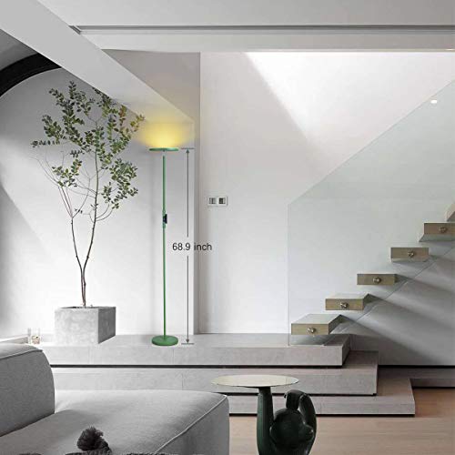 JOOFO Floor Lamp,30W/2400LM Sky LED Modern Torchiere 3 Color