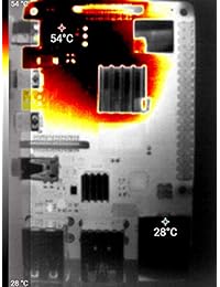 loverpi Negro Anodizado Rendimiento Set de 3 Disipador de calor para Raspberry Pi Modelo B, Plateado