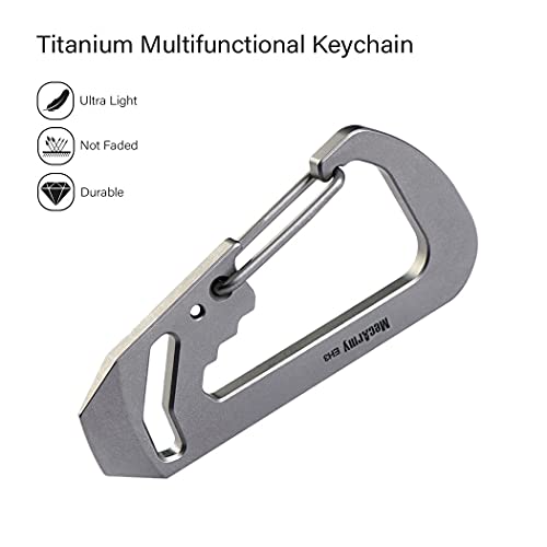 MecArmy EH3 EDC Keychain Carabiner Pry Bar/Hex Wrenches/Bottle Opener