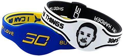 Adjustable Silicone Wristband Bracelets for Sports Fans.Choose One for Your Favorite Teams.